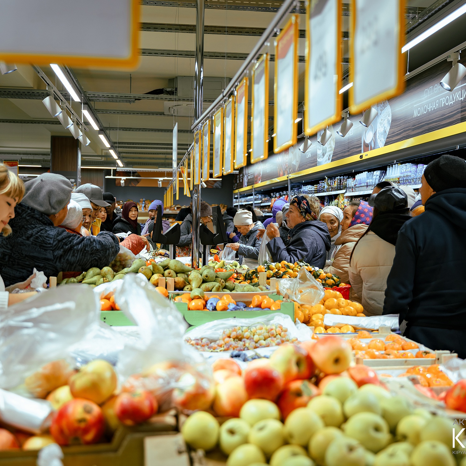 Ақтөбе қ. Жарық ш/ауданында жаңа «Анвар» супермаркетінің ашылуы / Открытие нового супермаркета «Анвар» в мкр. Ясный г.Актобе.
