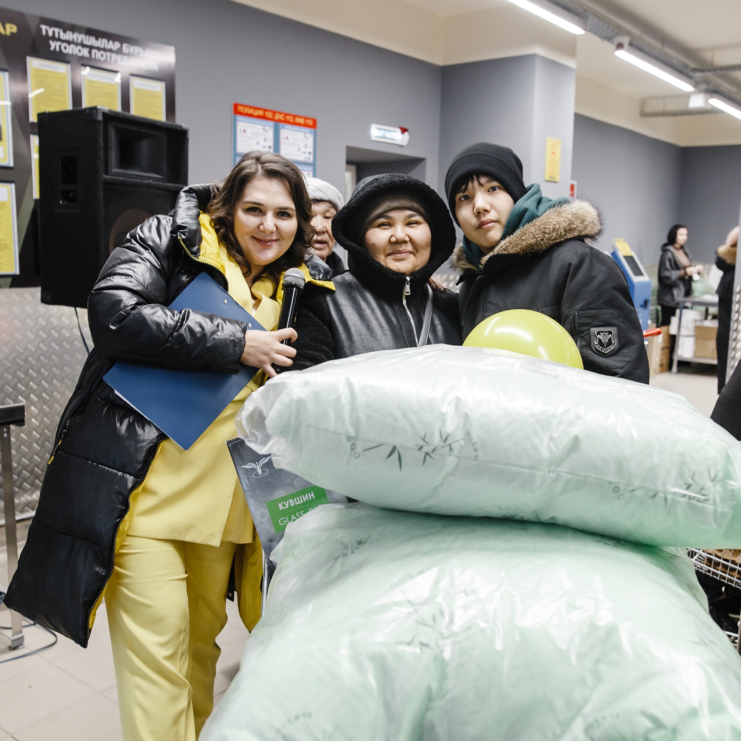 Ақтөбе қ. Шернияз көш. жаңартылған «Анвар» супермаркетінің ашылуы / Открытие обновленного супермаркета "Анвар" по ул.Шернияза  г.Актобе.
