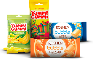 «Roshen» YummiGummi / «Roshen» Bubble 