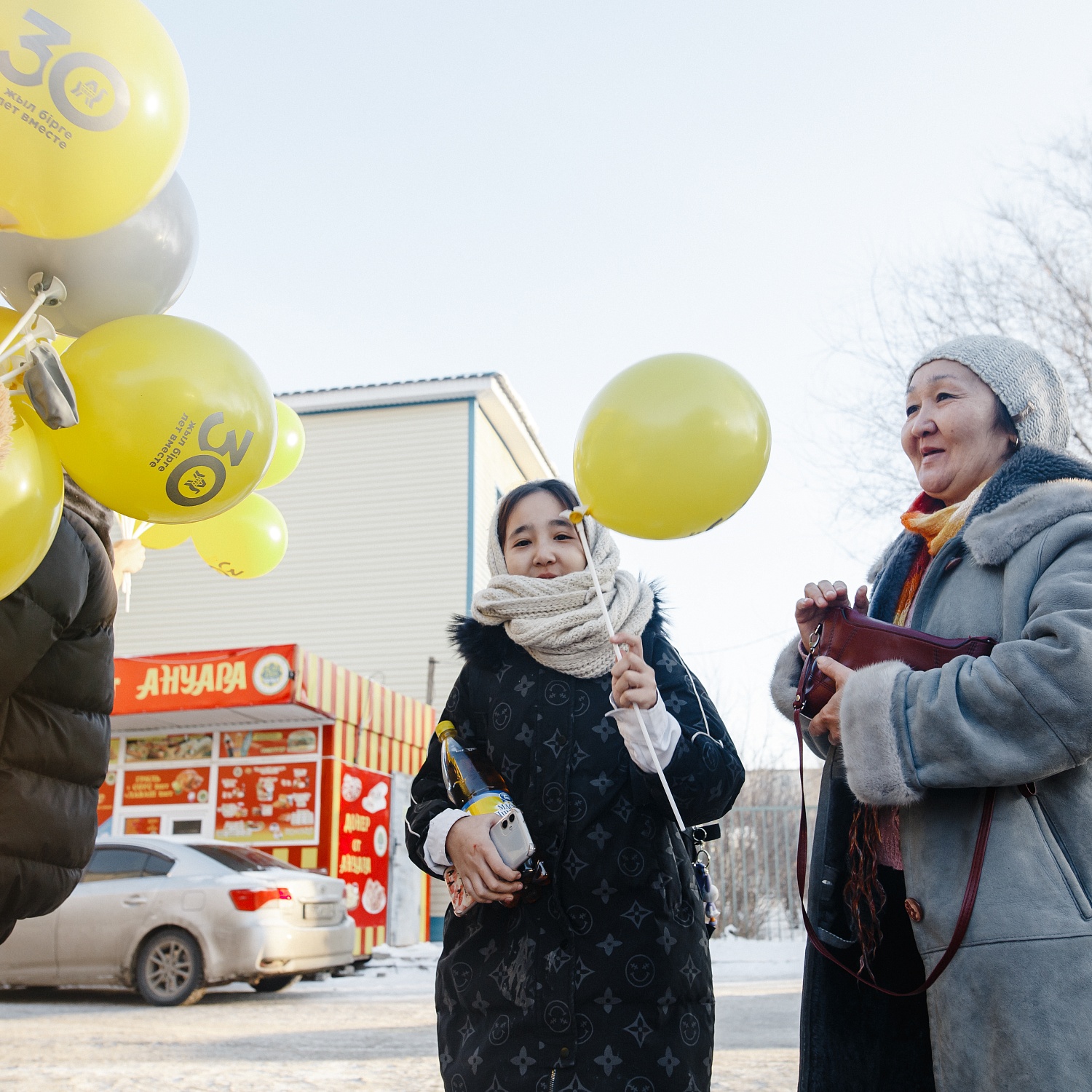 Ақтөбе қ. Заводская көш. жаңартылған «Анвар» супермаркетінің ашылуы / Открытие обновленного супермаркета "Анвар" по ул.Заводская г.Актобе.